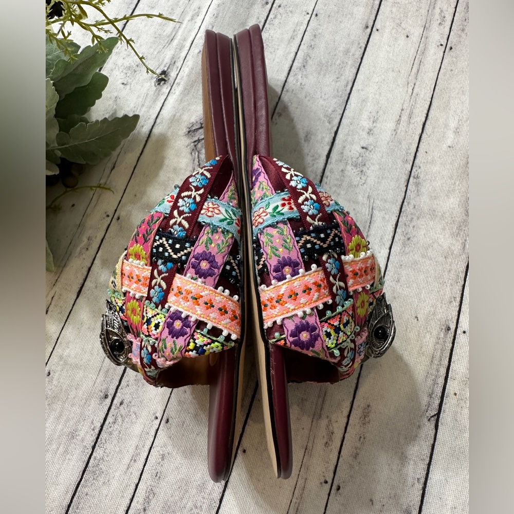 New KURT GEIGER LONDON KENSINGTON FLAT SANDAL - Picture 7 of 8